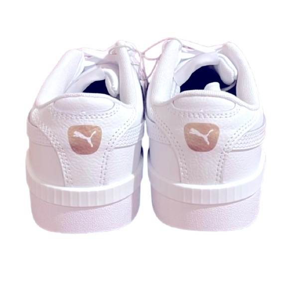 🆕- Puma White Court Sneaker. Size: 7. New in box. - Picture 8 of 10